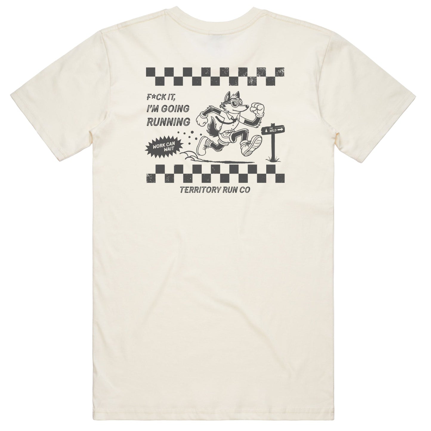 F*ck it, I'm Going Running Midweight Tee