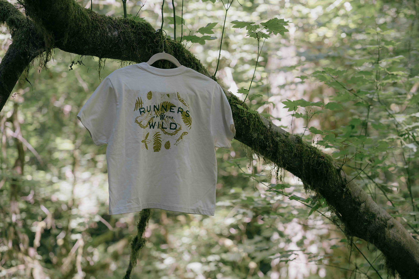 Women's Boxy High Waist Tee | Forest Floor