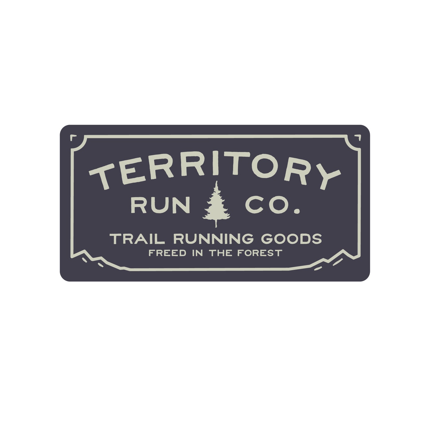 Territory Run Brand Sticker