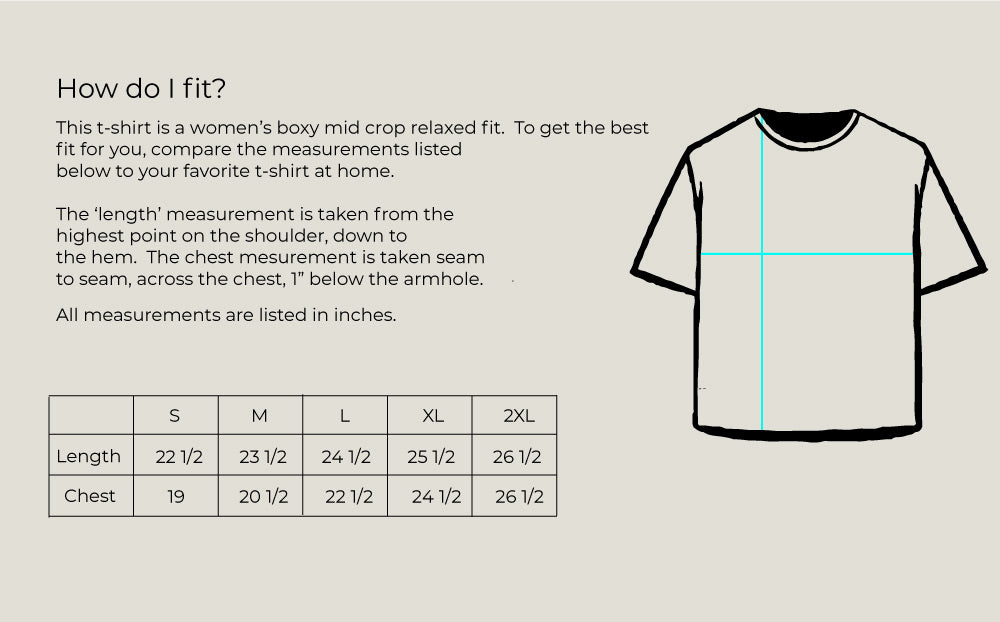 Women's Forest Park Boxy High Waist Tee | Keep it Wild