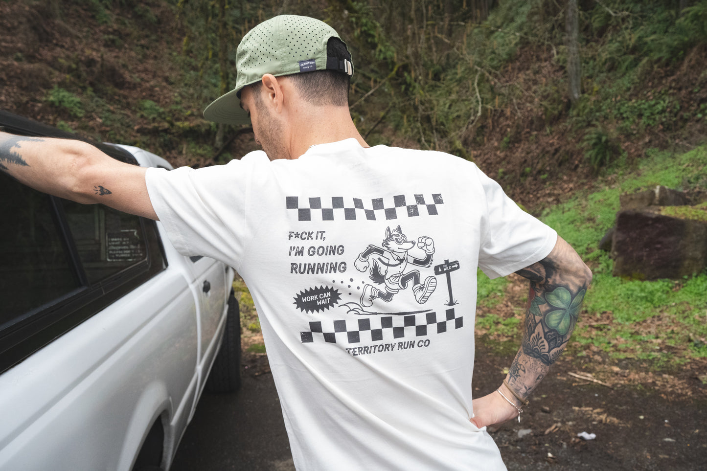 F*ck it, I'm Going Running Midweight Tee