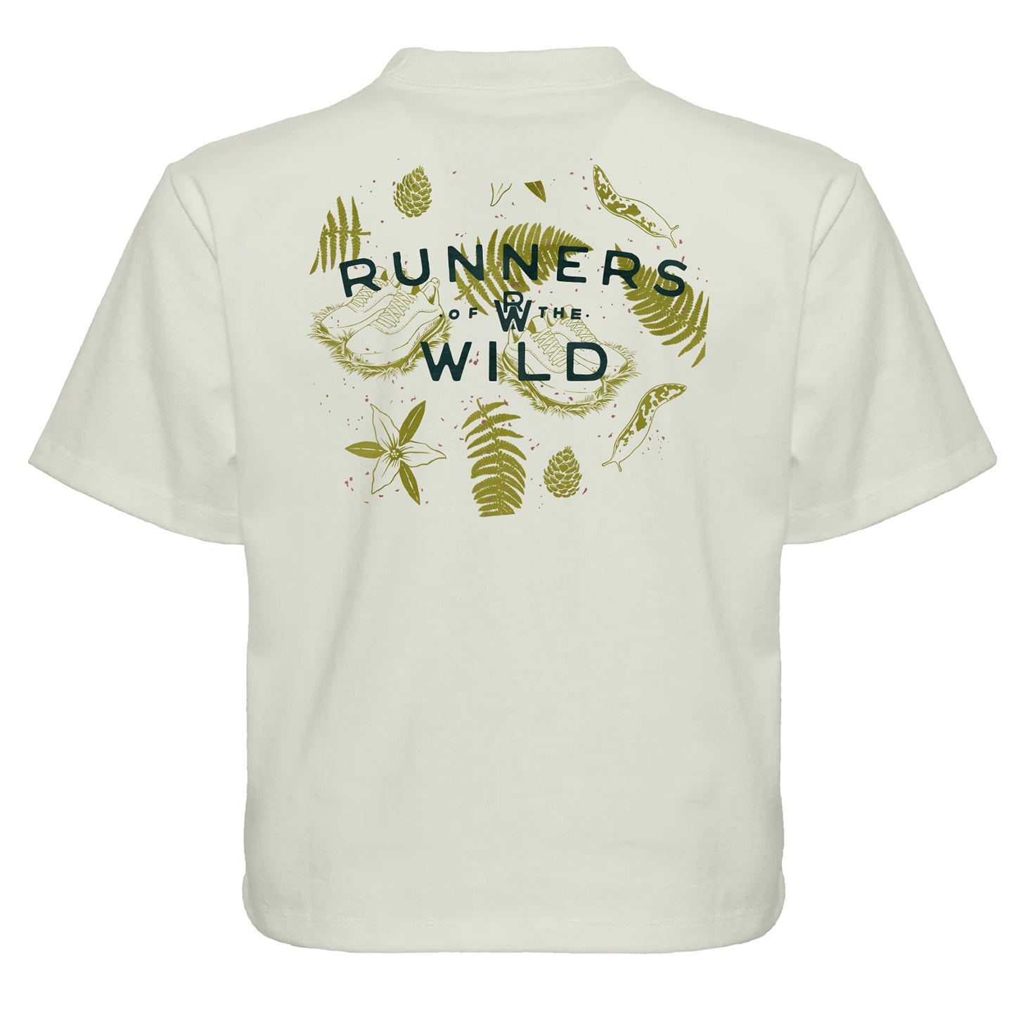 Women's Boxy High Waist Tee | Forest Floor