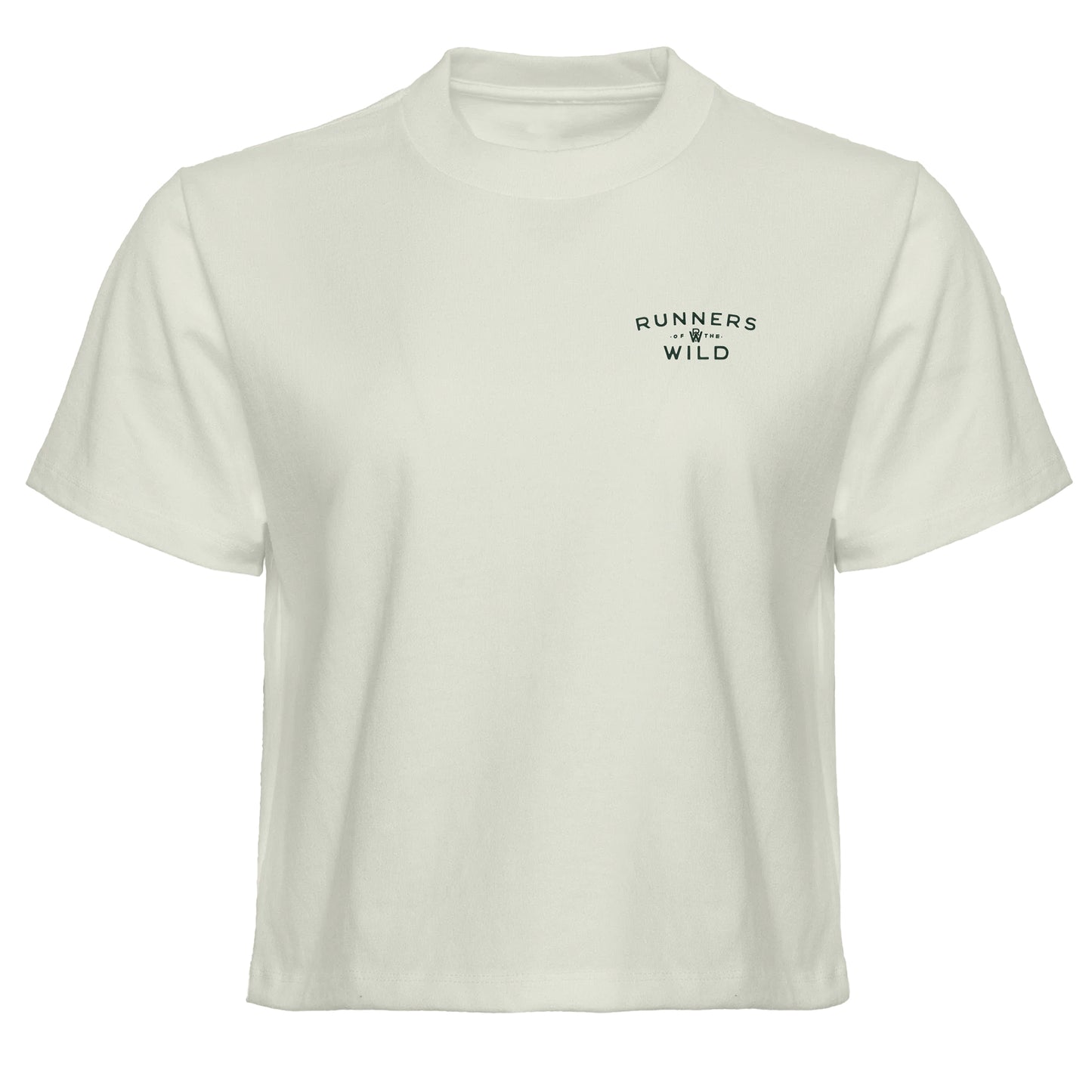 Women's Boxy High Waist Tee | Forest Floor