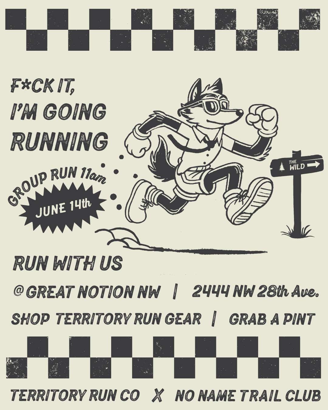 F*ck it, Let's Go Running w/ No Name Trail Club