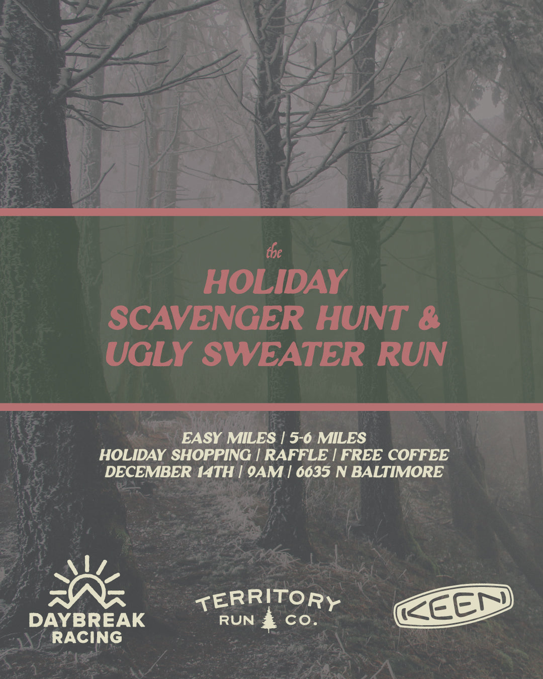 Holiday Scavenger Hunt Run