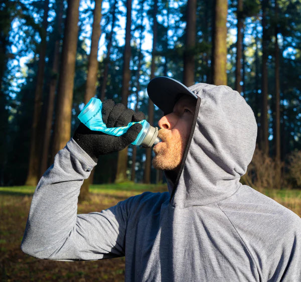 The Minimal Hydrapak Handheld Bottle