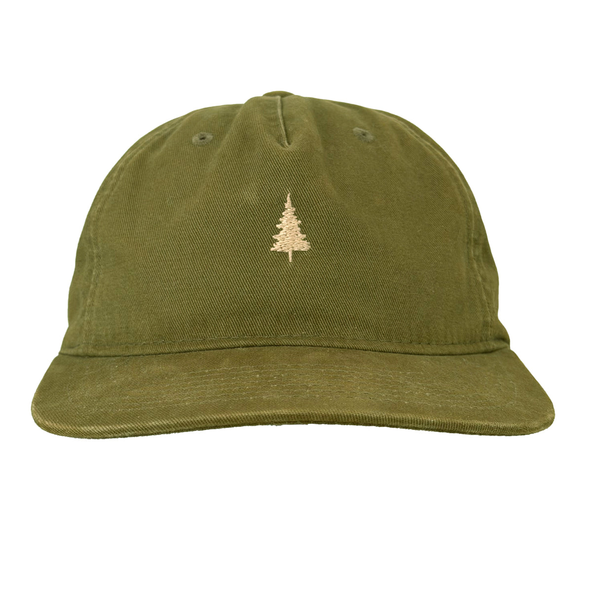 Washed Cotton Cap- Lone Fir