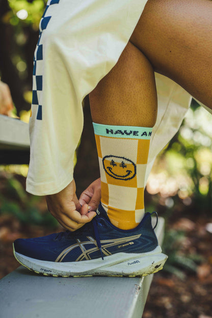 Have a Nice Run Sock