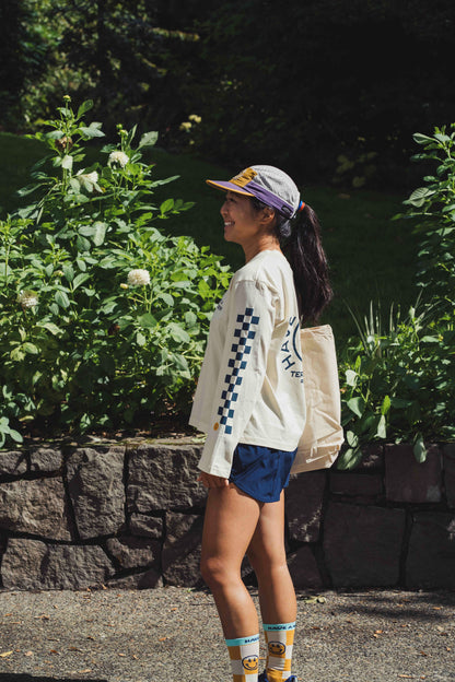 Women's Flowy Relaxed Long Sleeve Tee | Have a Nice Run