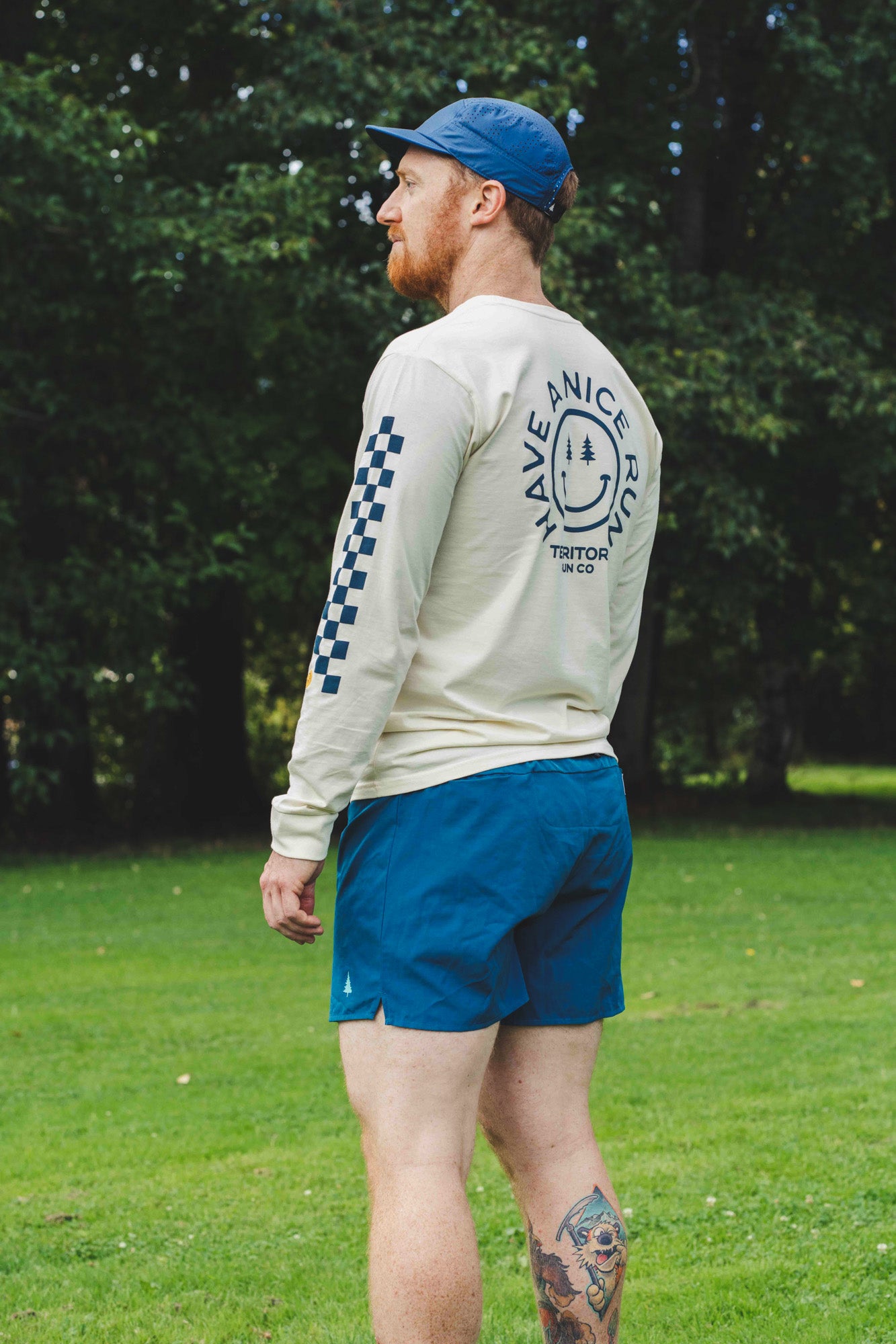 Have a Nice Run LS Midweight Tee
