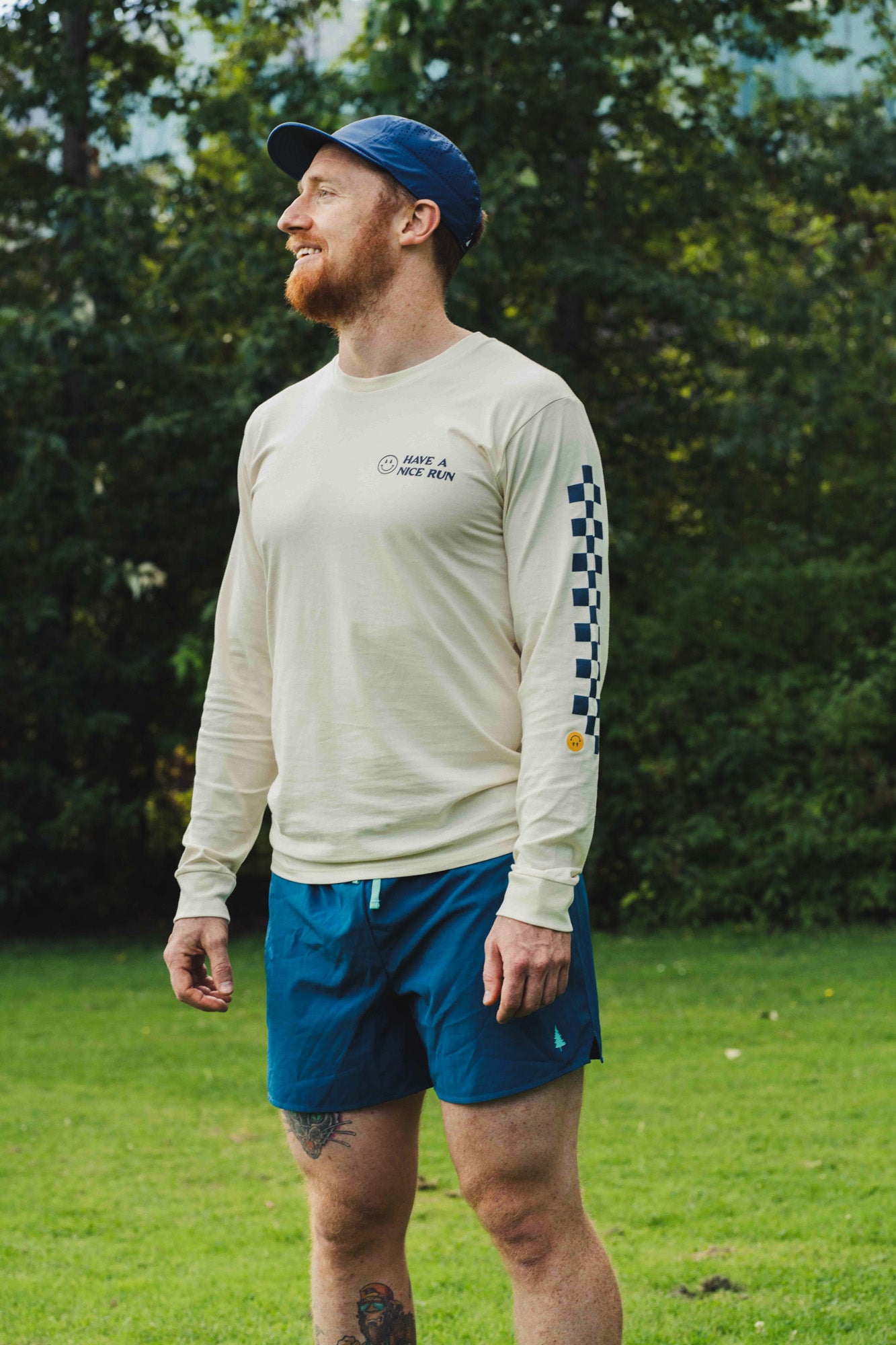 Have a Nice Run LS Midweight Tee