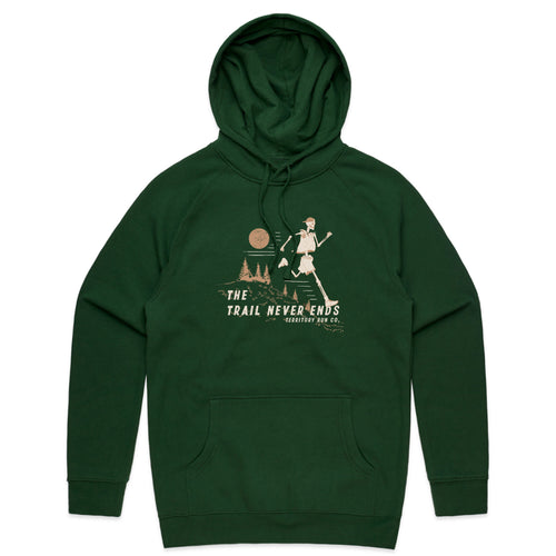 The Trail Never Ends Hoodie