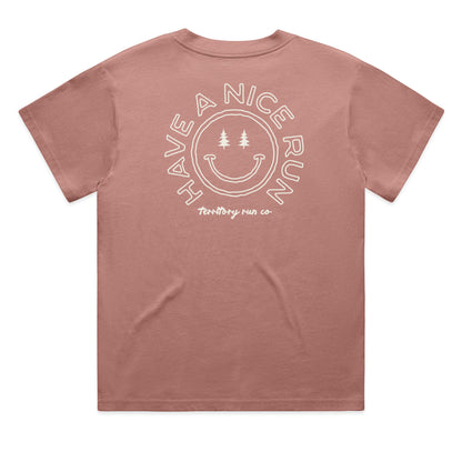 Women's Flowy Relaxed Tee | Have a Nice Run