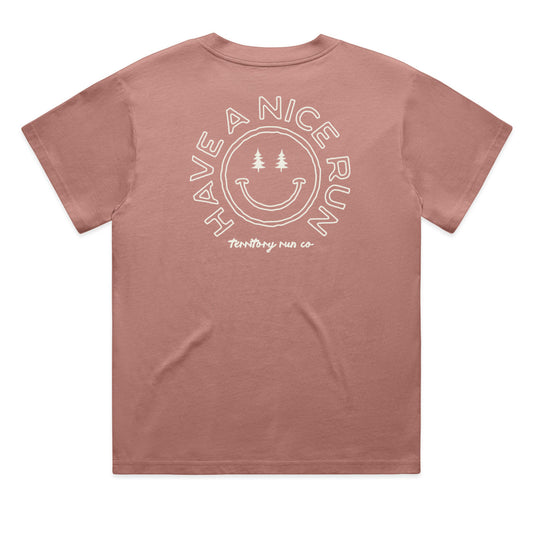 Women's Flowy Relaxed Tee | Have a Nice Run