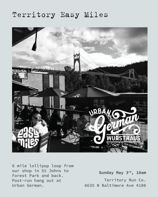 Easy Miles & Post Run Patio at Urban German | 6 miles | Sun May 3rd- 10am