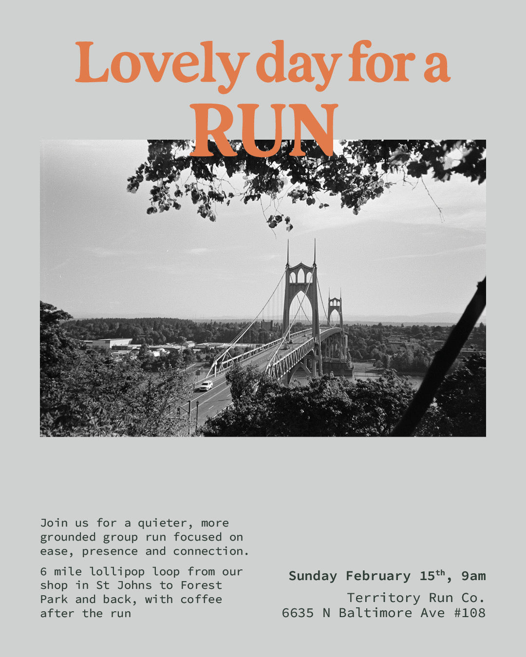 Lovely day for a run | 6 miles | Sun Feb 15th - 9am