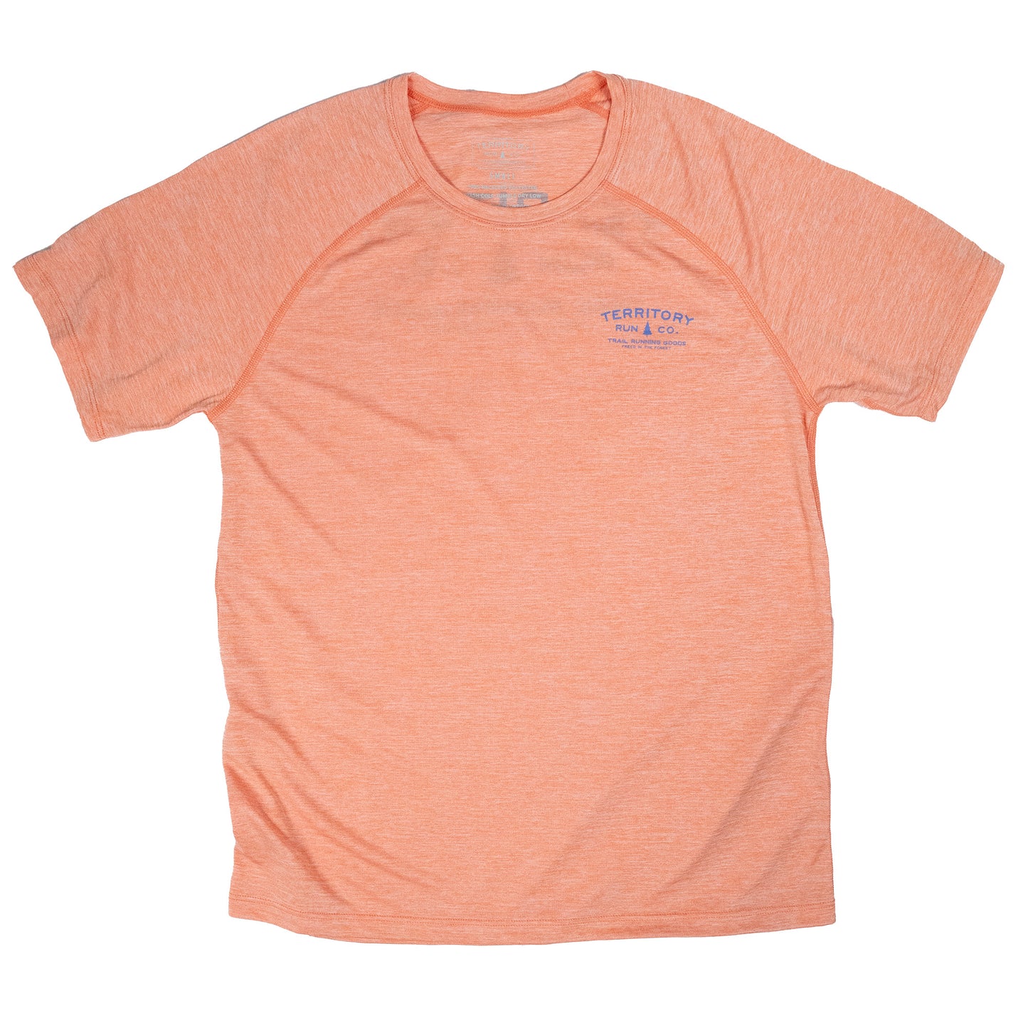 Men's Long Haul Performance Tee- Serene Orange