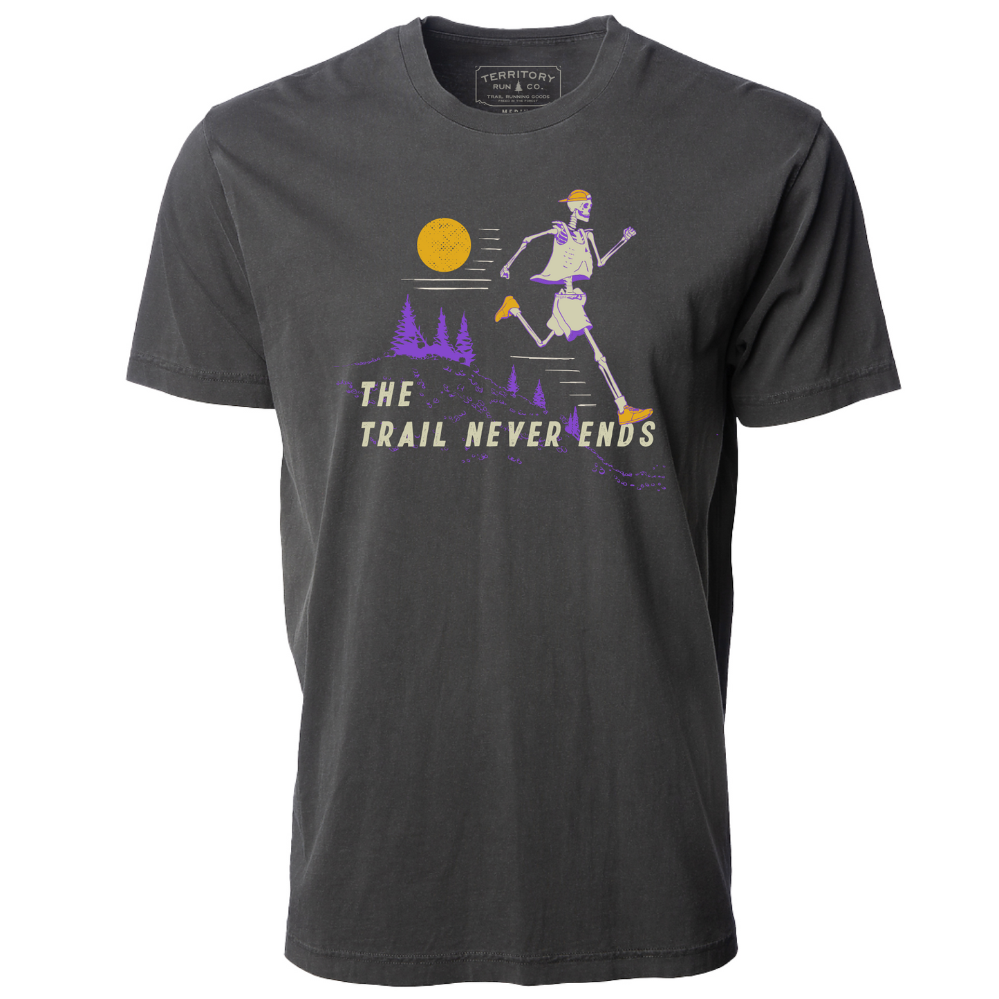 Unisex Midweight Tee | The Trail Never Ends
