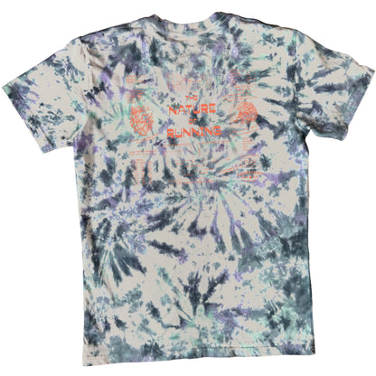 Nature of Running Midweight Tee - Custom Handmade Tie Dye | PRE-ORDER