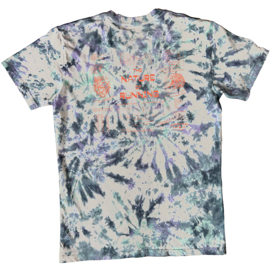 Nature of Running Midweight Tee - Custom Handmade Tie Dye | PRE-ORDER