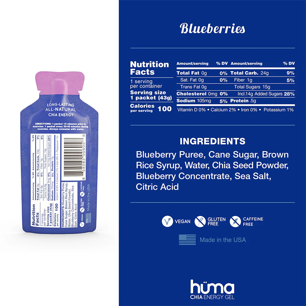 Hüma Energy Gels- Original