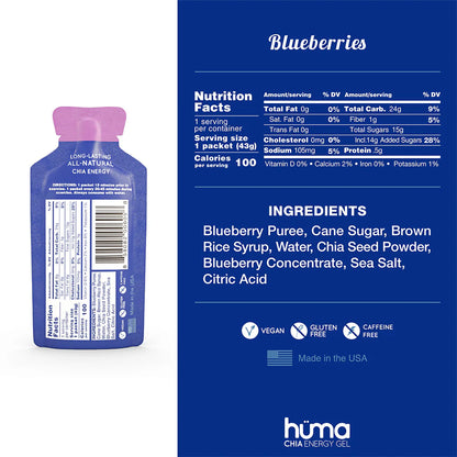 Hüma Energy Gels- Original