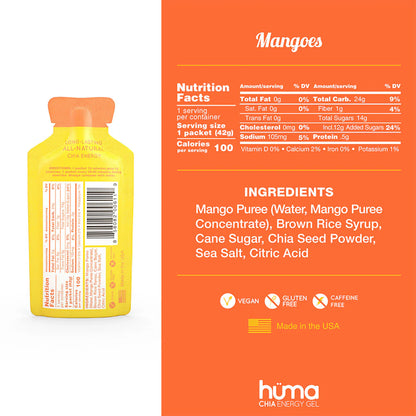 Hüma Energy Gels- Original