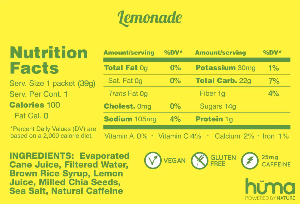 Hüma Energy Gels- Original