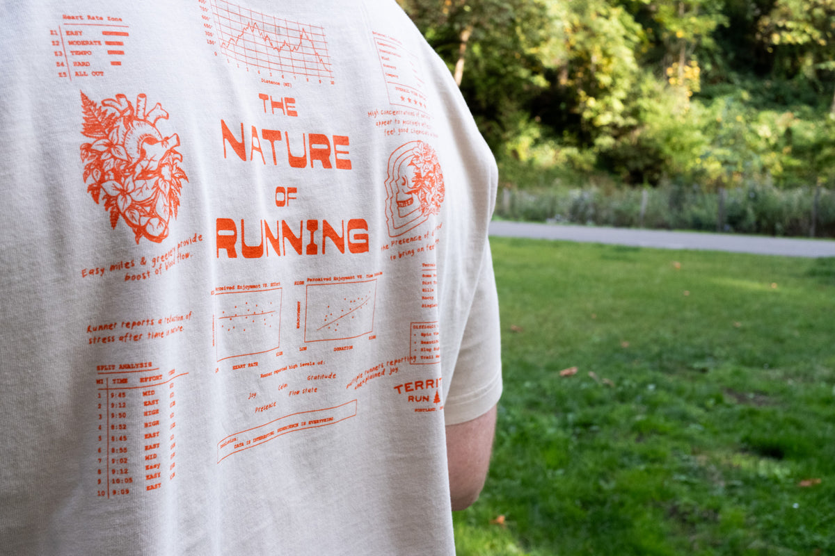 Unisex Midweight Tee | The Nature of Running