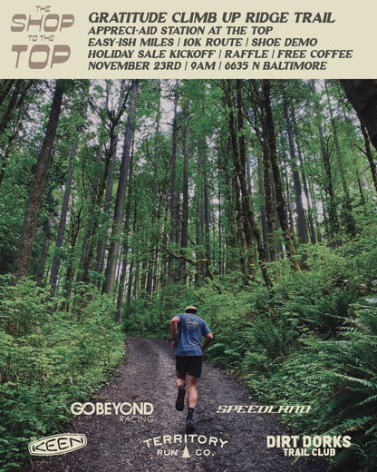 Easy Miles Shop to the Top Run | 10k Route | Sun Nov 23rd - 9am