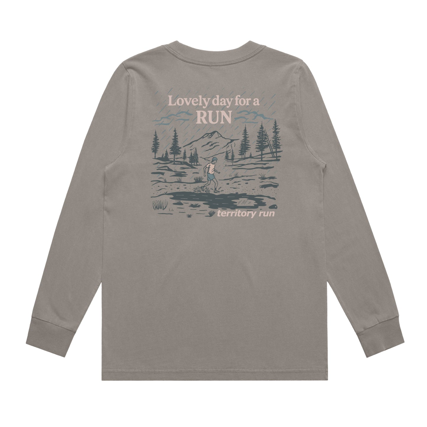 Women's Heavy Long Sleeve Tee | Lovely day for a run