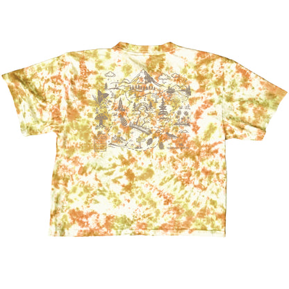Women's Trail Society Relaxed Flowy Tee - Custom Handmade Tie Dye | PRE-ORDER