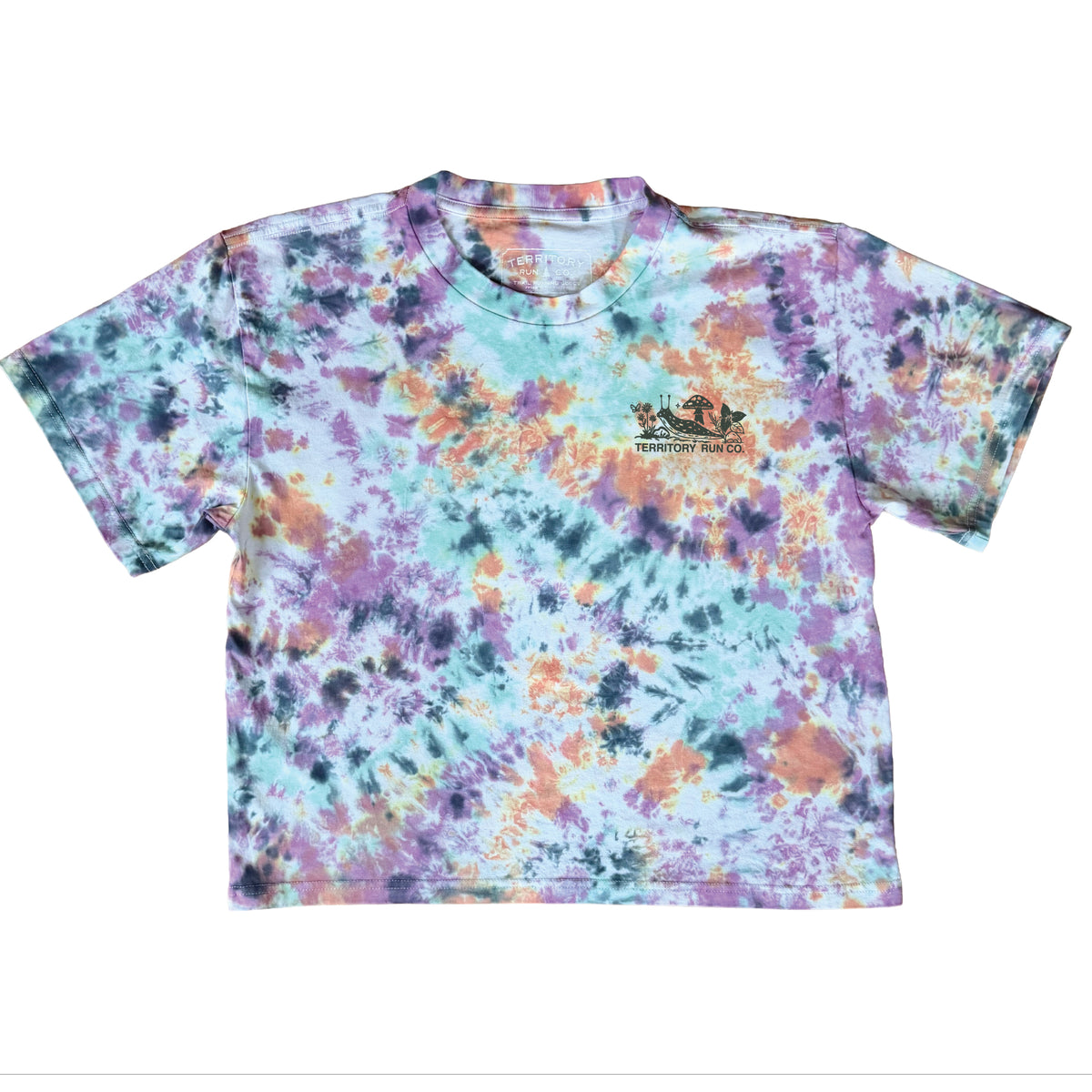Women's Trail Society Relaxed Flowy Tee - Custom Handmade Tie Dye | PRE-ORDER
