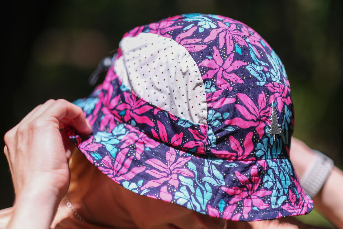 The Long Haul Bucket Cap -  Petal Palooza