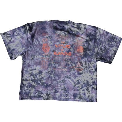 Women's Nature of Running Relaxed Flowy Tee - Custom Handmade Tie Dye | PRE-ORDER