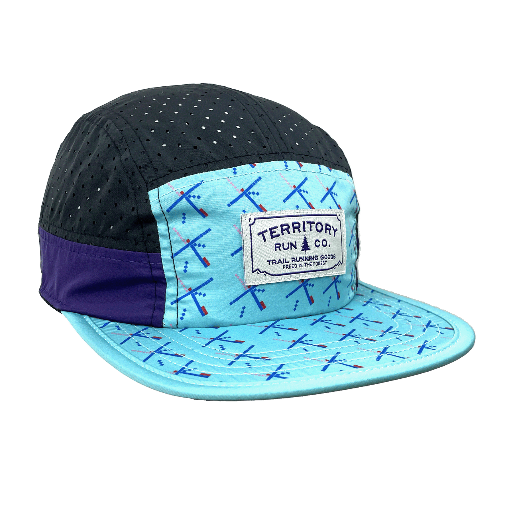 NIKE AW84 TRIAL CAP - BLUE / YELLOW