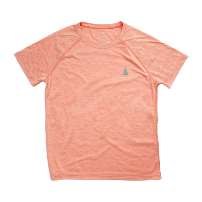 Women's Long Haul Performance Tee- Serene Orange