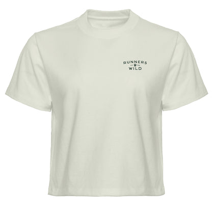 Women's Boxy High Waist Tee | Forest Floor